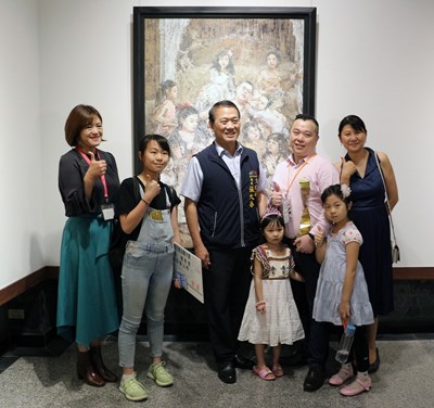 全國百號油畫大展　賴易聰《永遠》獲首獎
